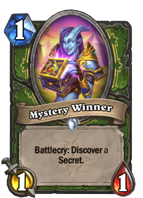 Mystery Winner Card Image