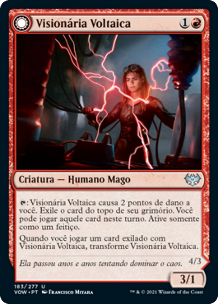 Voltaic Visionary // Volt-Charged Berserker Card Image