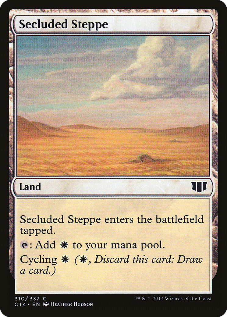 Secluded Steppe Card Image