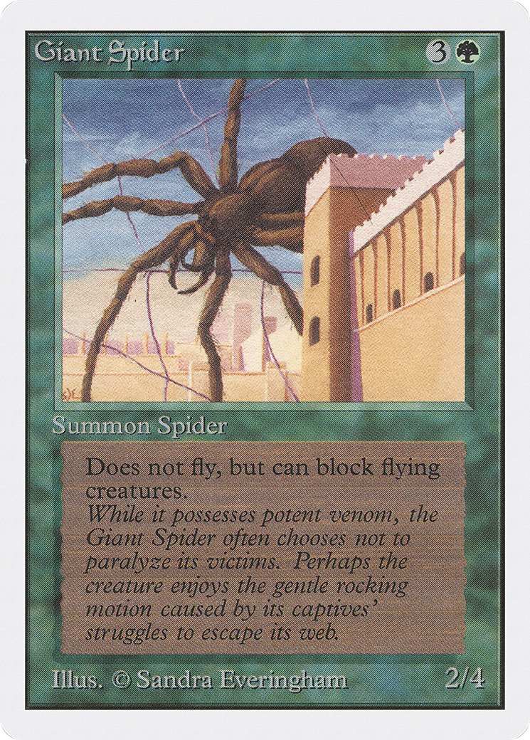 Giant Spider Card Image