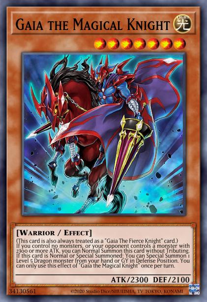 Gaia the Magical Knight Card Image