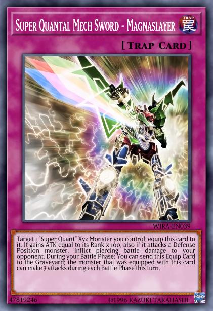 Super Quantal Mech Sword - Magnaslayer Card Image