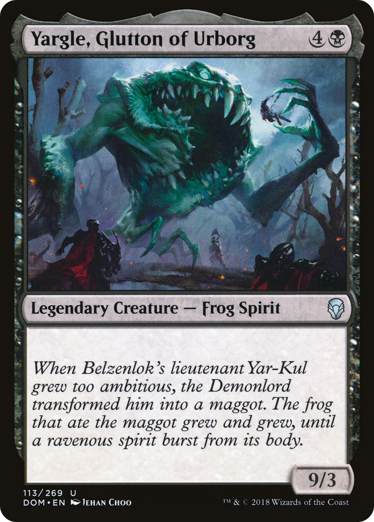 Yargle, Glutton of Urborg Card Image