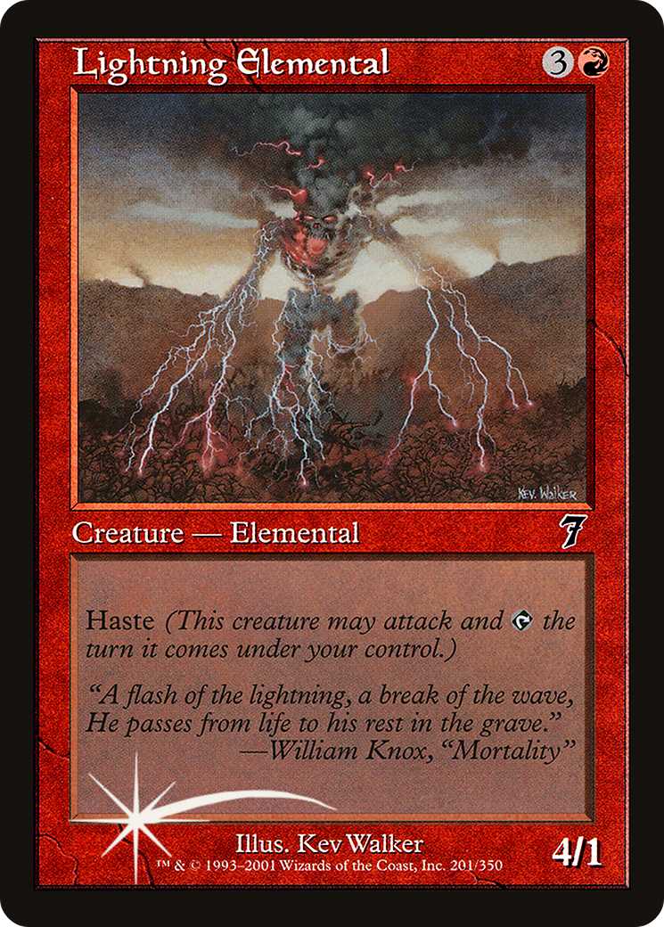 Lightning Elemental Card Image