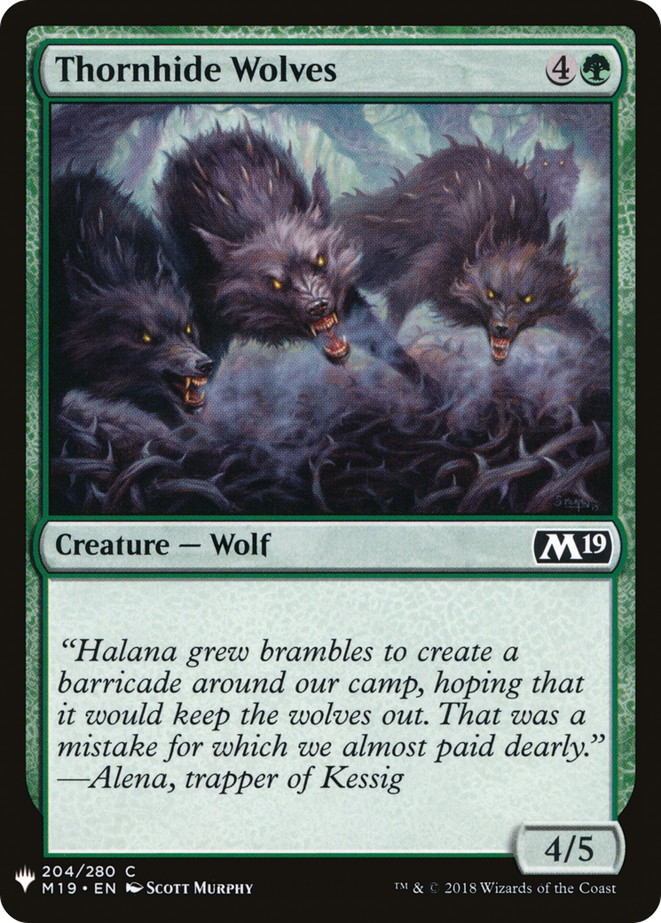 Thornhide Wolves Card Image