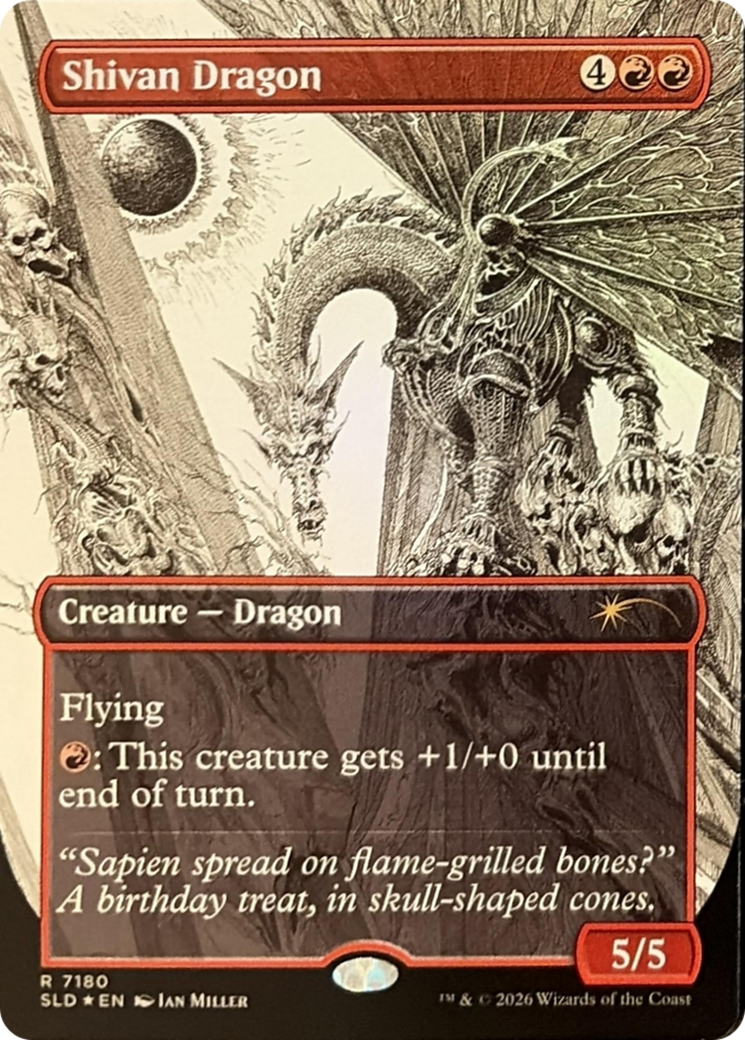 Shivan Dragon Card Image