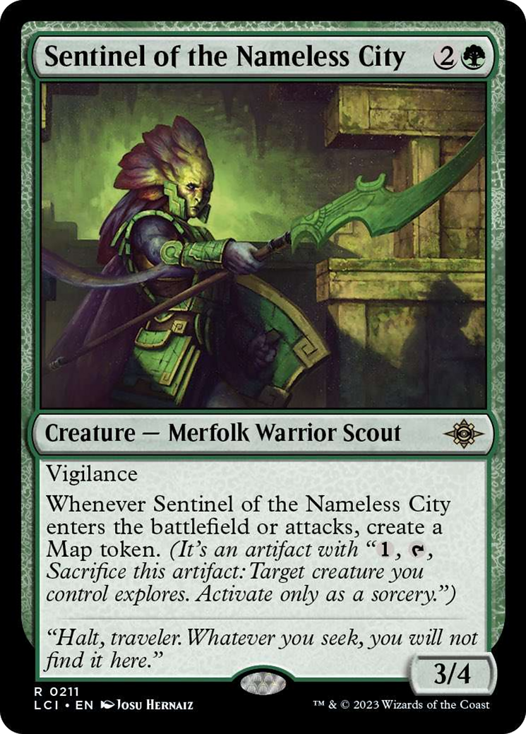 Sentinel of the Nameless City Card Image