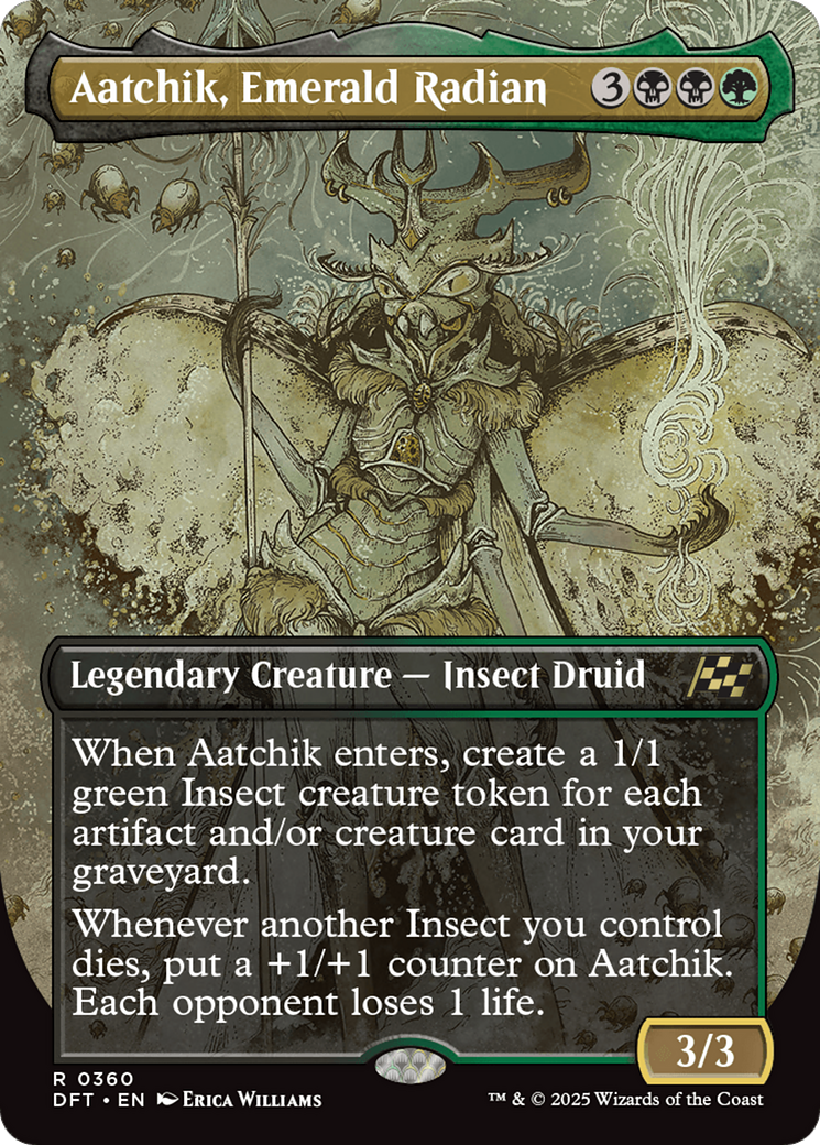 Aatchik, Emerald Radian Card Image