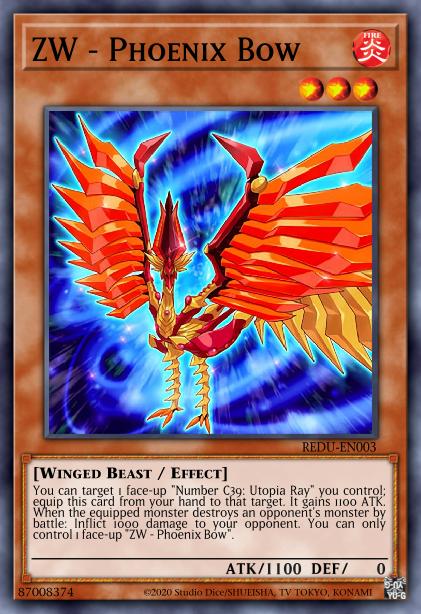 ZW - Phoenix Bow Card Image