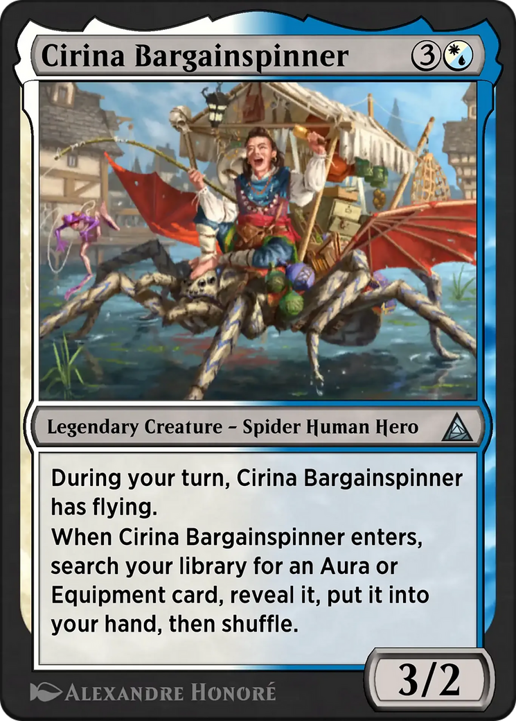 Sun-Spider, Nimble Webber Card Image