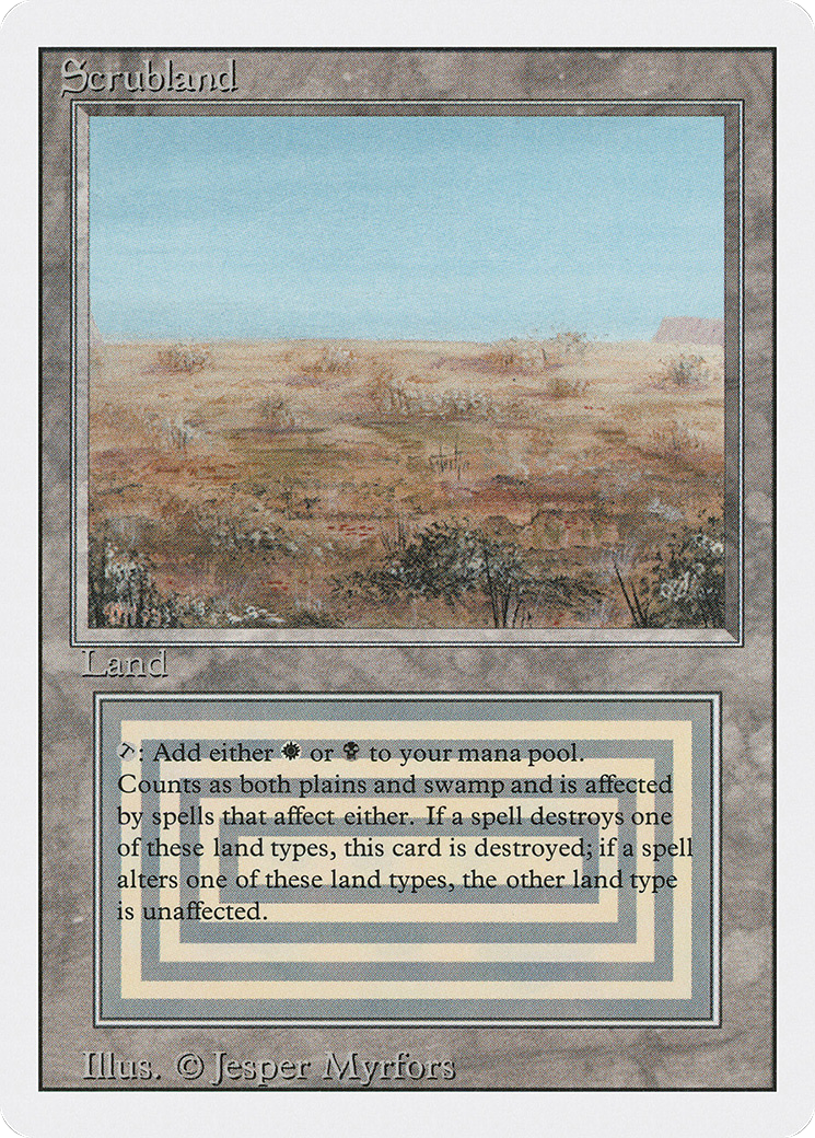 Scrubland Card Image