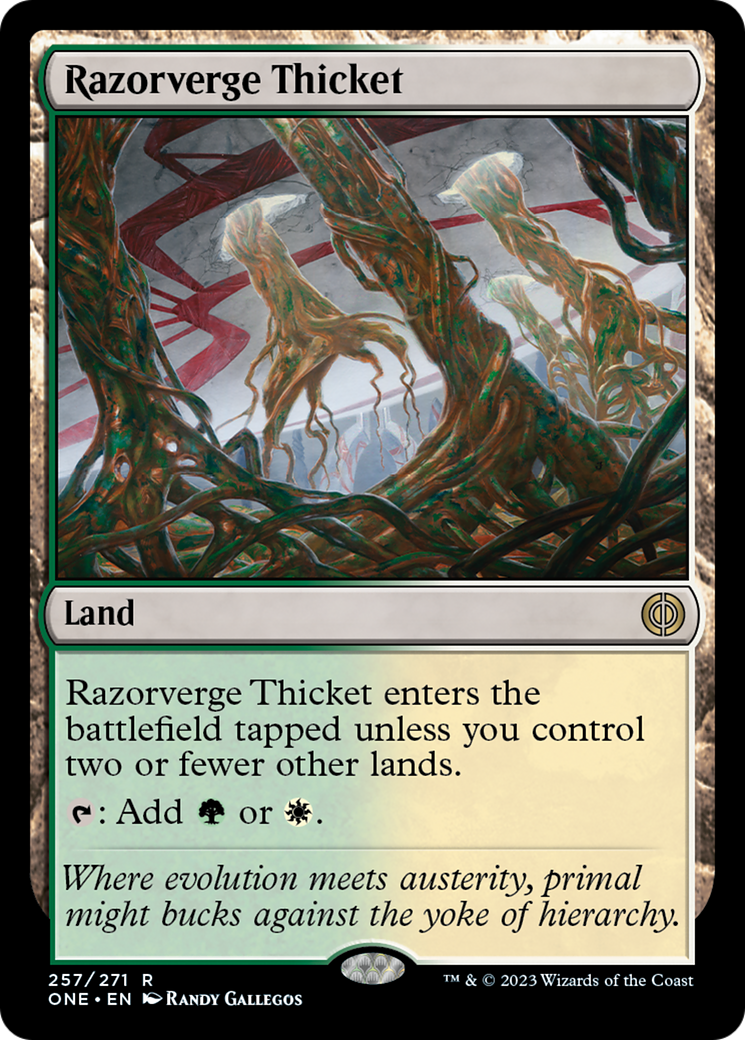 Razorverge Thicket Card Image