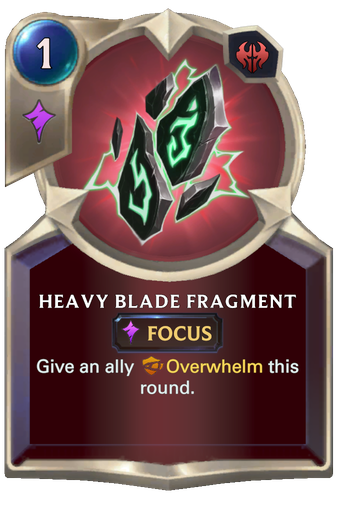 Heavy Blade Fragment Card Image