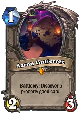 Aaron Gutierrez Card Image