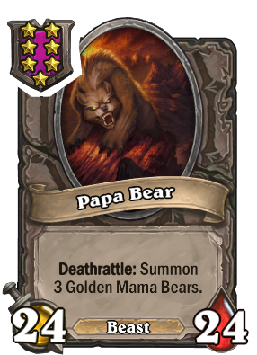 Papa Bear Card Image
