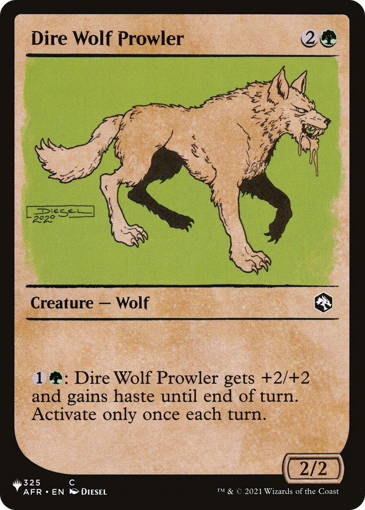 Dire Wolf Prowler Card Image