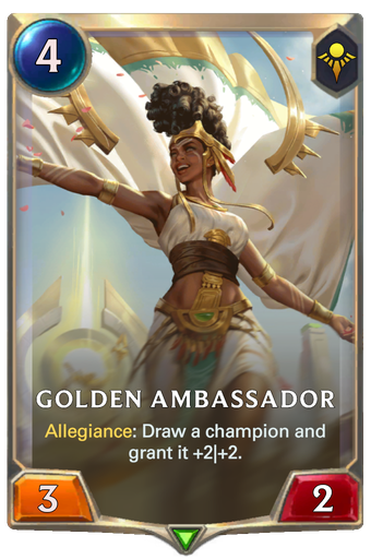 Golden Ambassador Card Image