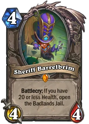 Sheriff Barrelbrim Card Image