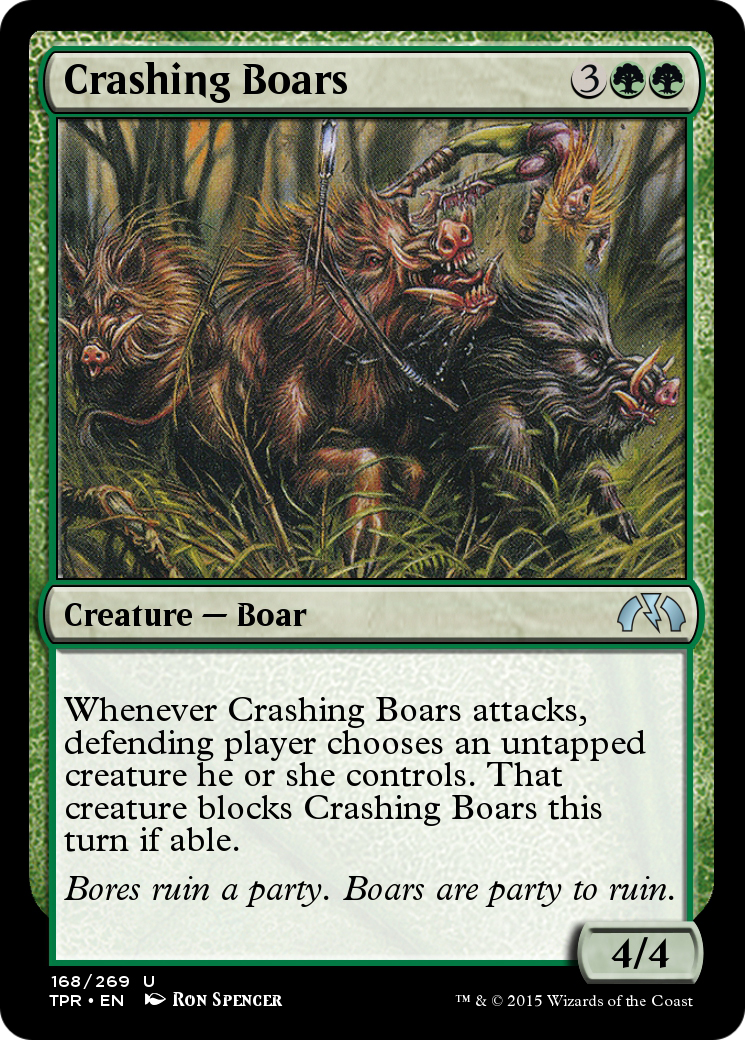 Crashing Boars Card Image