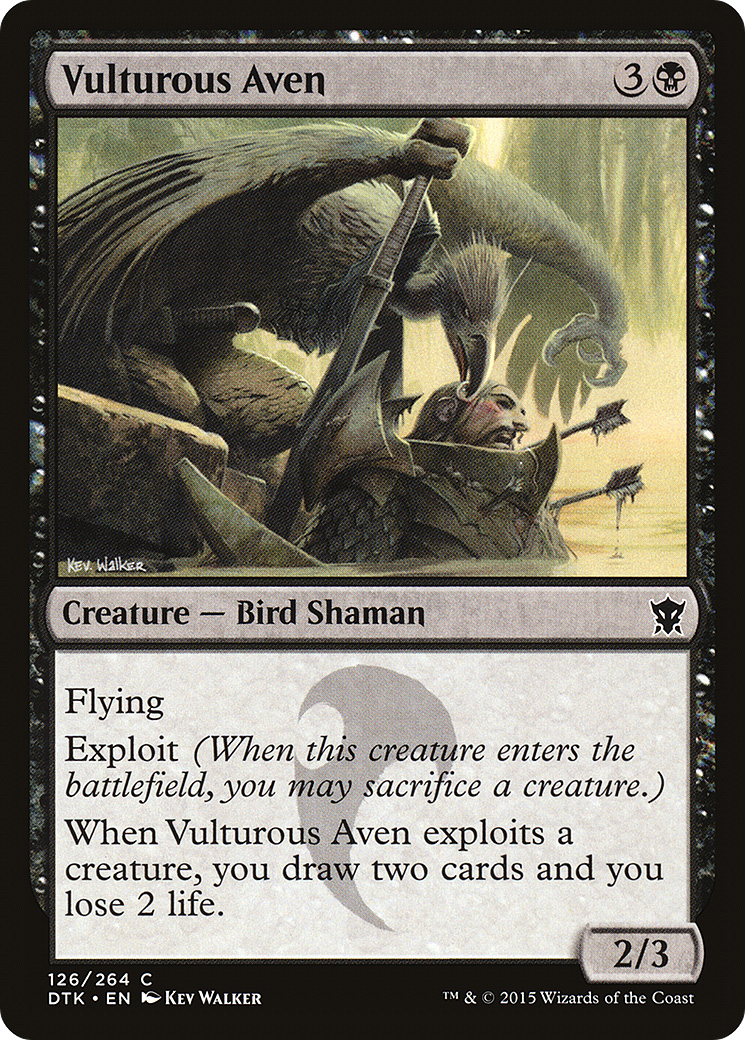 Vulturous Aven Card Image