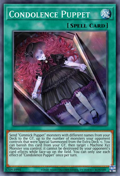 Condolence Puppet Card Image