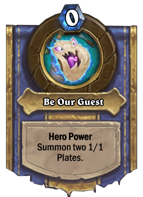 Be Our Guest Card Image