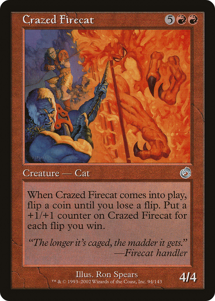 Crazed Firecat Card Image