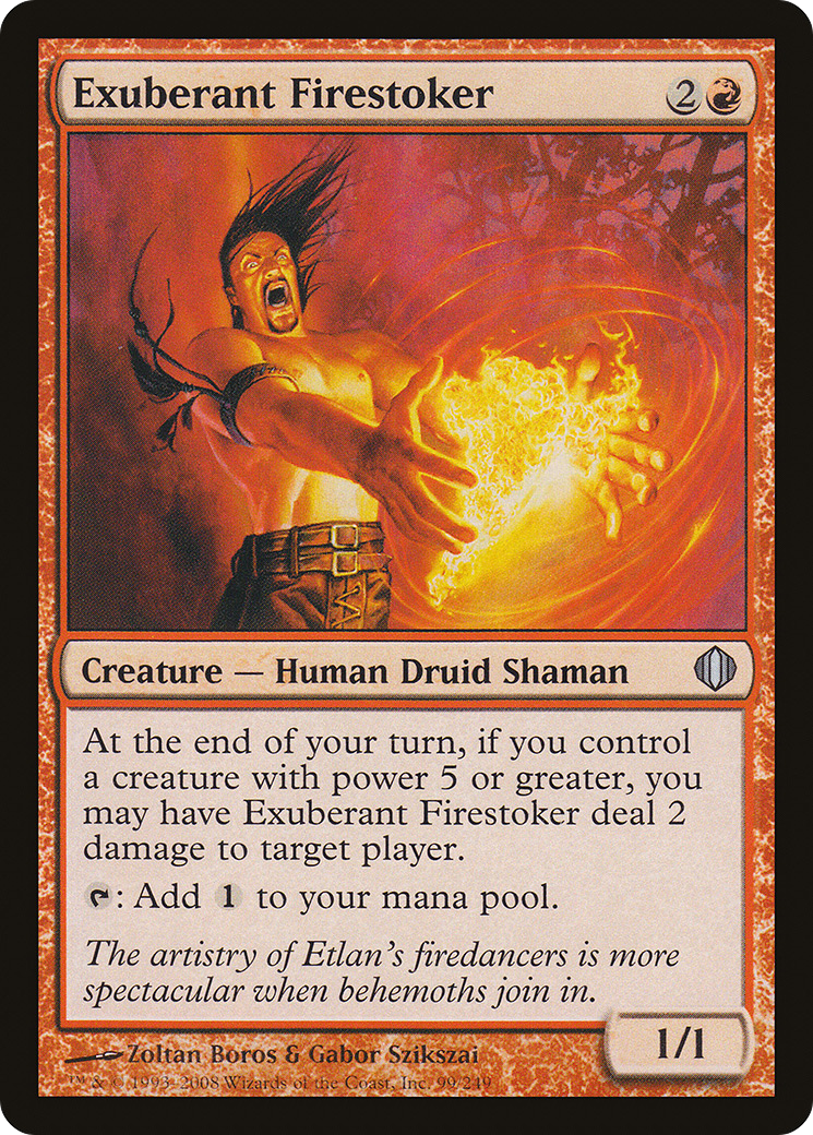 Exuberant Firestoker Card Image