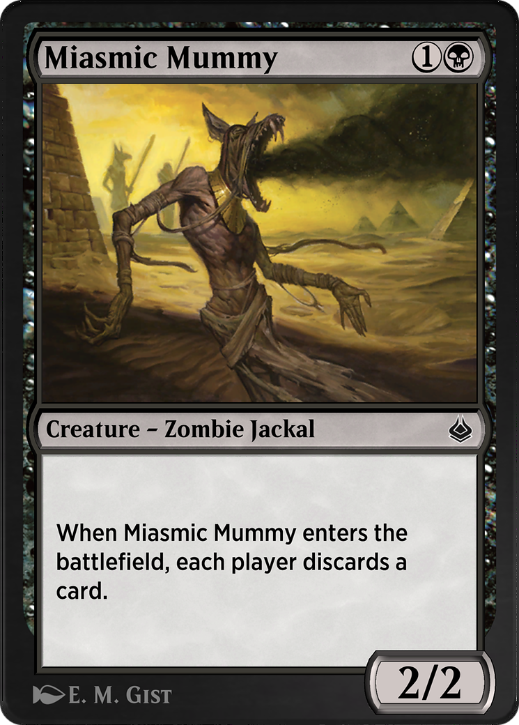 Miasmic Mummy Card Image