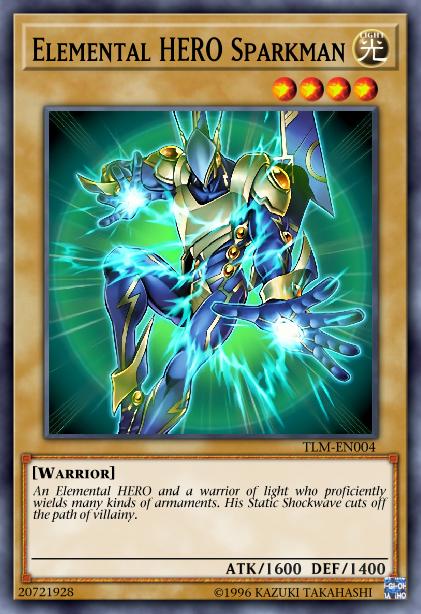 Elemental HERO Sparkman Card Image