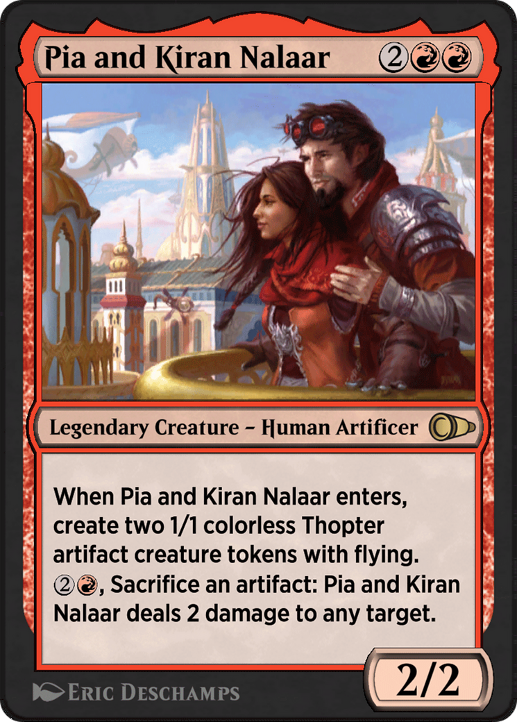 Pia and Kiran Nalaar Card Image