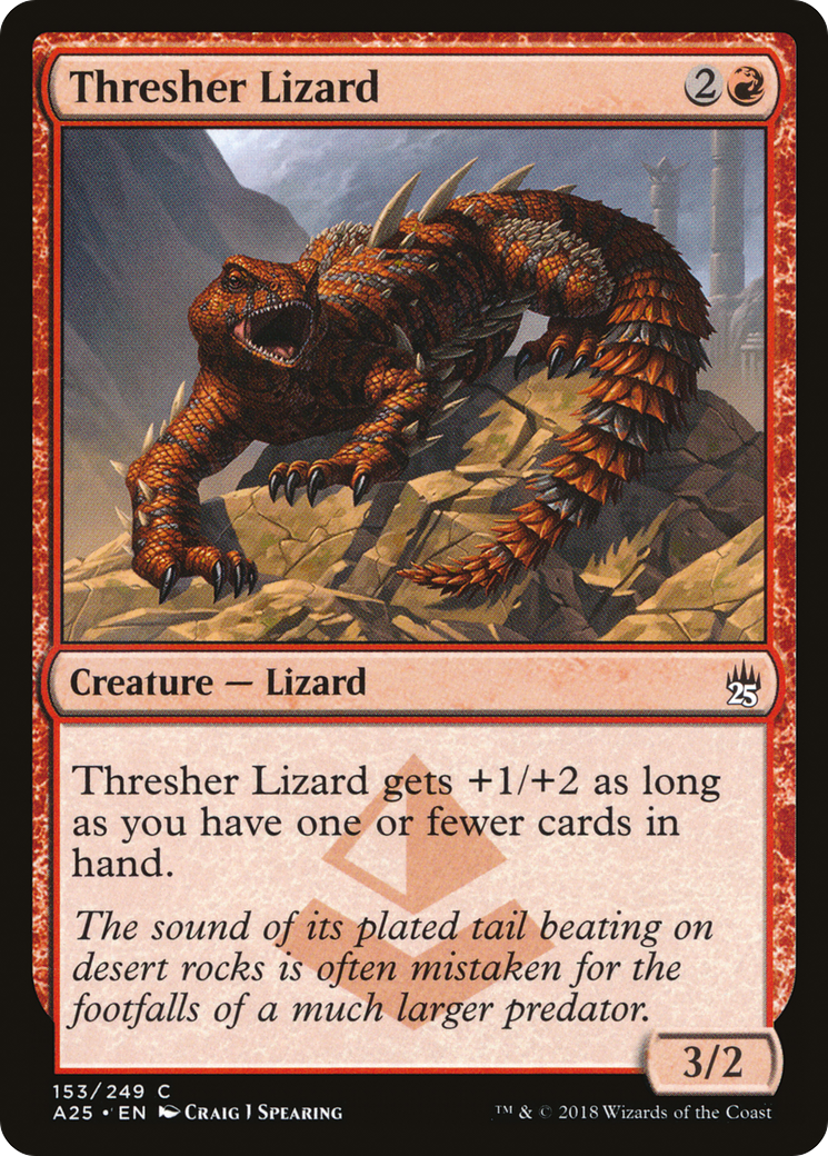 Thresher Lizard Card Image