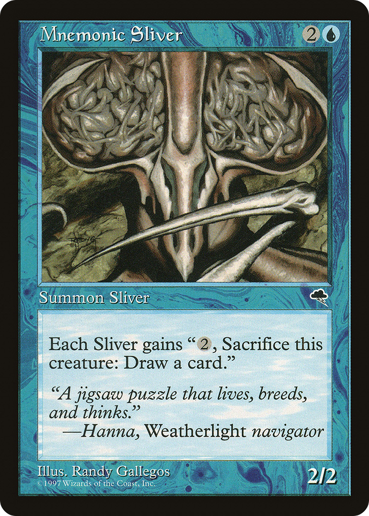 Mnemonic Sliver Card Image