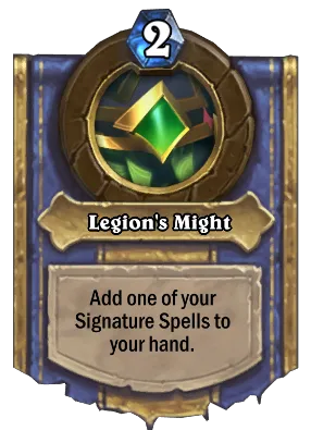 Legion's Might Card Image