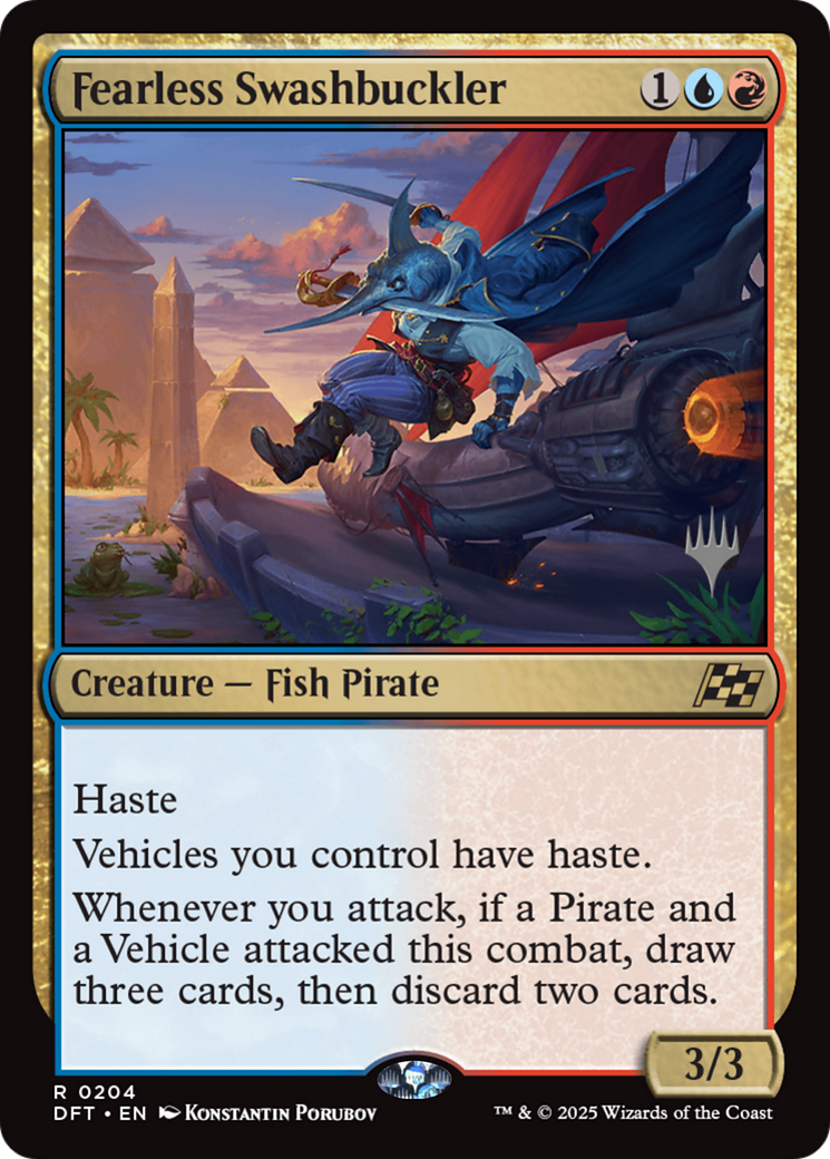 Fearless Swashbuckler Card Image