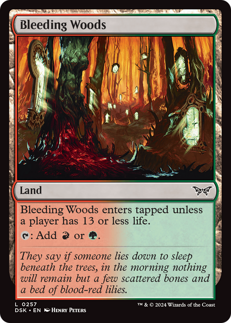 Bleeding Woods Card Image
