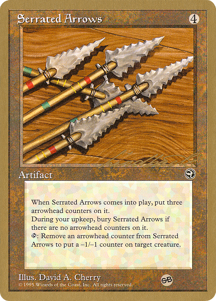 Serrated Arrows Card Image