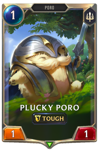 Plucky Poro Card Image