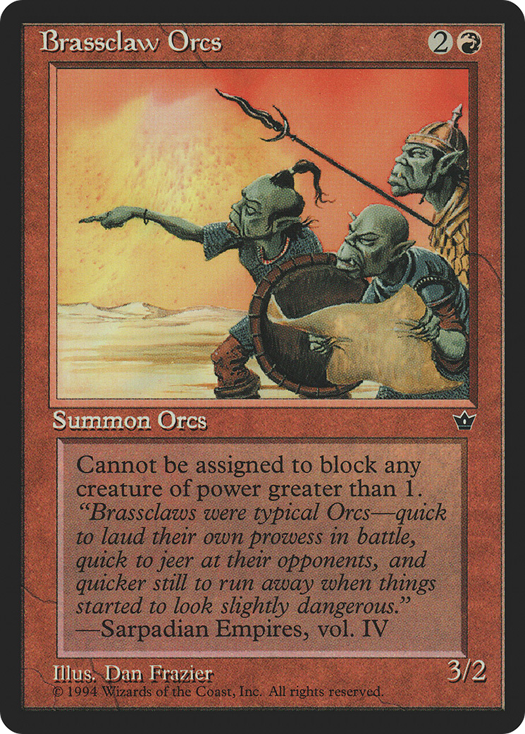 Brassclaw Orcs Card Image