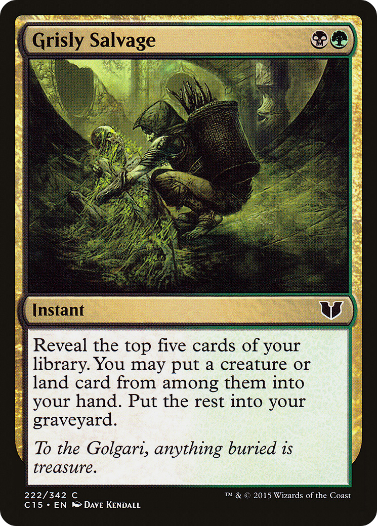 Grisly Salvage Card Image