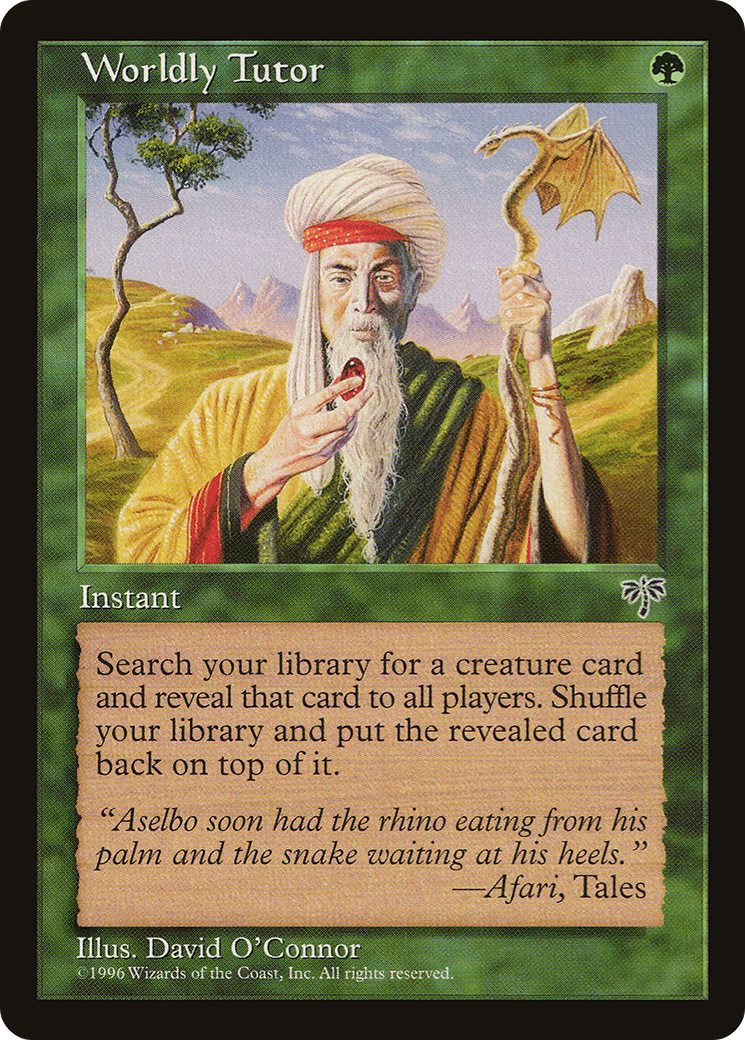 Worldly Tutor Card Image