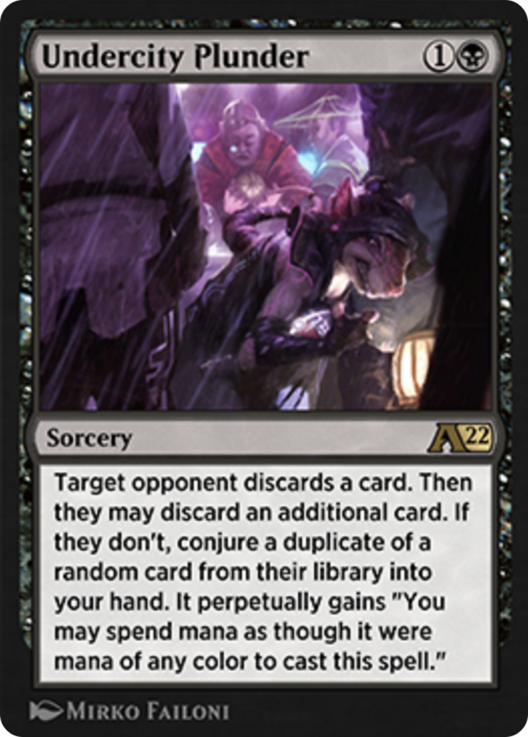 Undercity Plunder Card Image