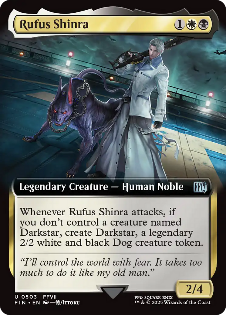Rufus Shinra Card Image