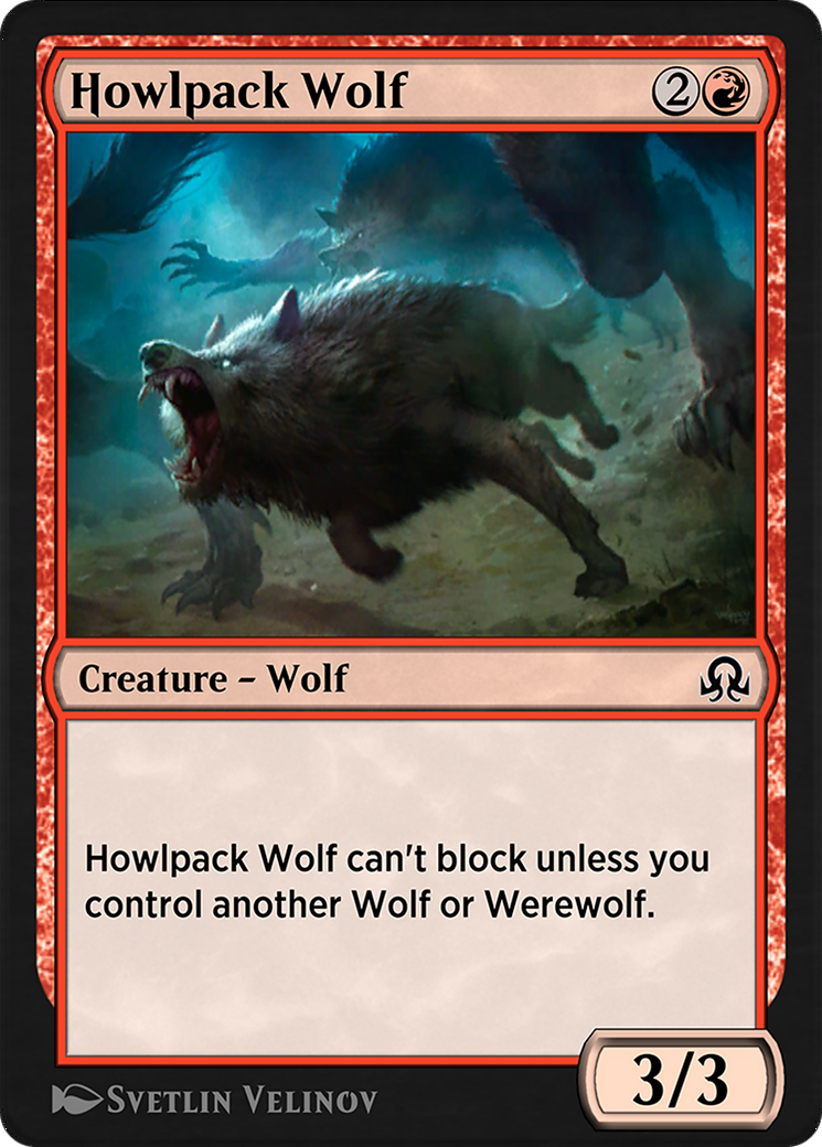 Howlpack Wolf Card Image