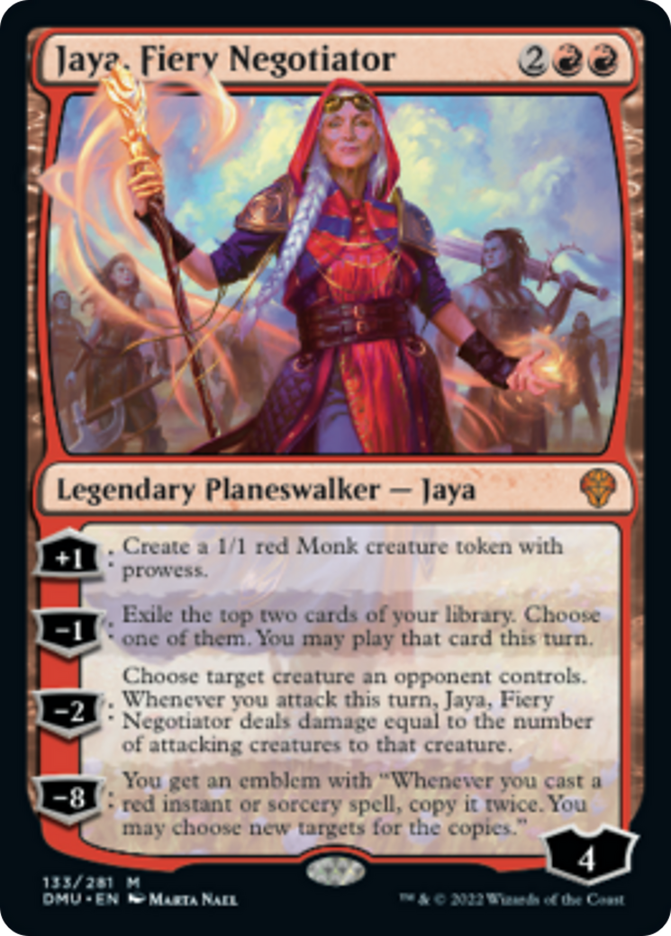 Jaya, Fiery Negotiator Card Image
