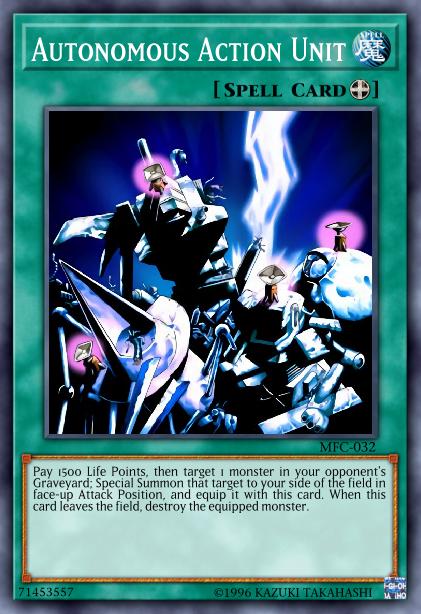 Autonomous Action Unit Card Image