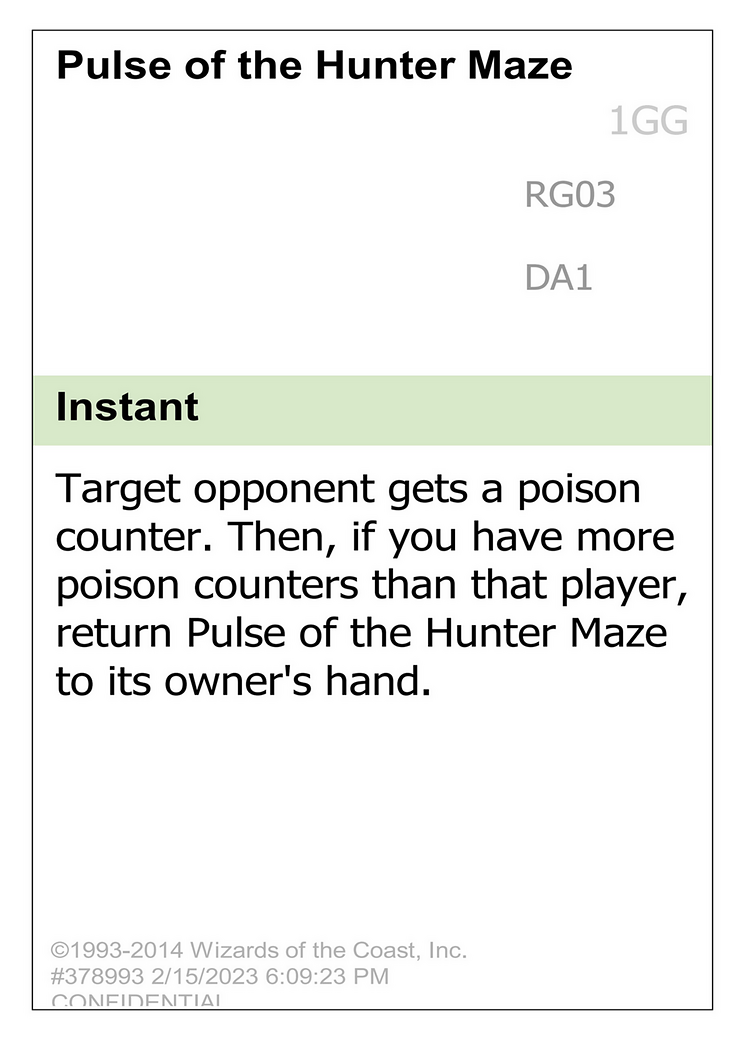 Pulse of the Hunter Maze Card Image