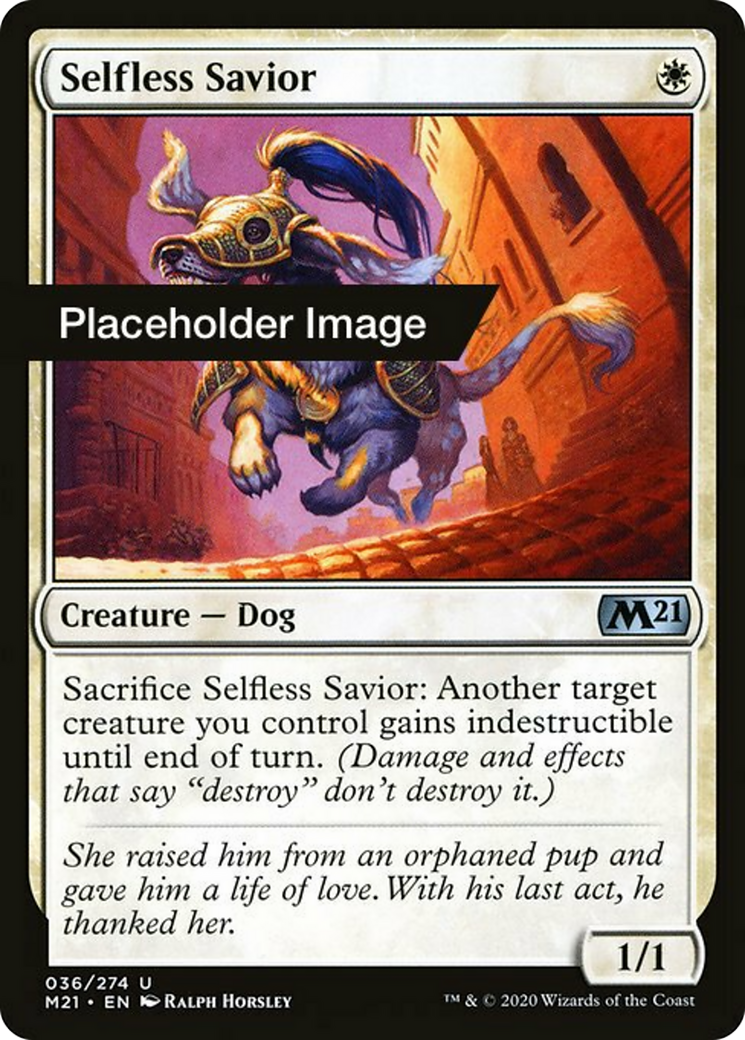 Selfless Savior Card Image