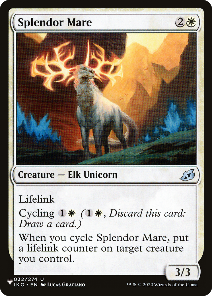 Splendor Mare Card Image