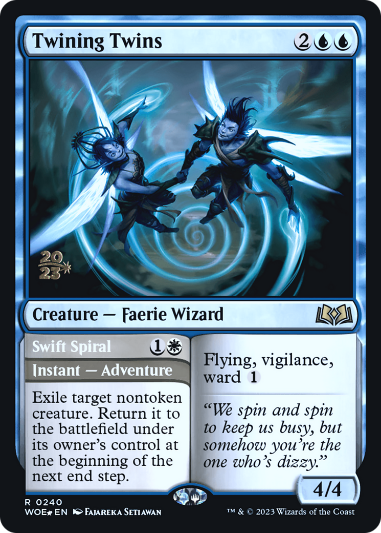 Twining Twins // Swift Spiral Card Image